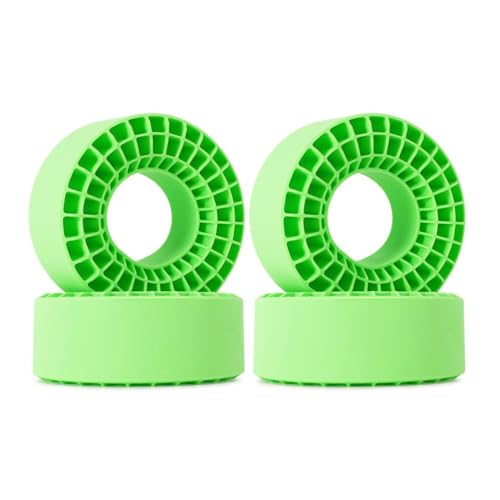 QPSJXN Schaumstoffeinsatz für 146-149 mm 5,75 Zoll OD 2,2-Zoll-Reifen kompatibel mit verschiedenen RC-Autos und Fahrzeugen(Green 4PCS) von QPSJXN