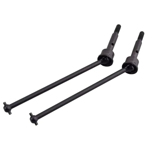 QPSJXN Universelle 2PCS 70126 Dogbone Drive -Gelenkverbindung kompatibel mit 1/10 RC -Autos Upgrade -Teile(Black) von QPSJXN