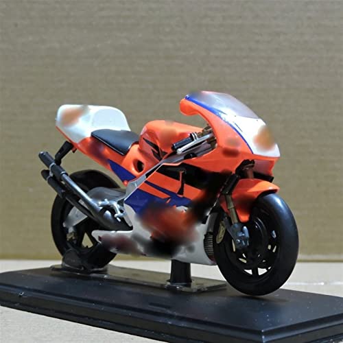 QQLADY Stilvolles schönes Modell 1:22 NSR500 Road Racing Orange Legierung Motorrad Simulation Modell Spielzeug Dekoration Geschenk Erwachsene Ornamente von QQLADY