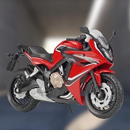 QQLADY Stilvolles schönes Modell Rote Legierung Straßensport Motorräder Dekoration Geschenke Simulation Modell Bearbeitbares Kinderspielzeug 1:18 2018 CBR650F von QQLADY