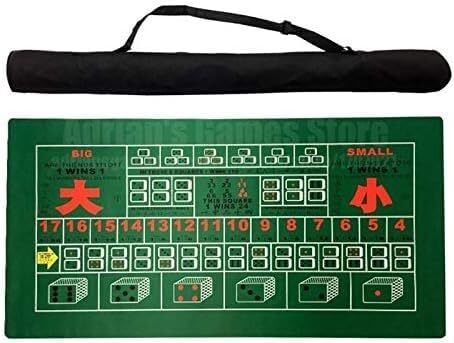 Poker-Tischplatte, professionelle Pokermatte, Craps-Layouts, Texas Hold'em Poker-Tischmatte, Poker-Gaming-Gummimatte, Poker-Tischdecken Poker-Tischplatte, professionelle Pokermatte, Craps-Layouts, Texas Hold'em Poker-Tischmatte, Poker-Gaming-Gummimatte, Poker-Tischdecken von QQPQQ