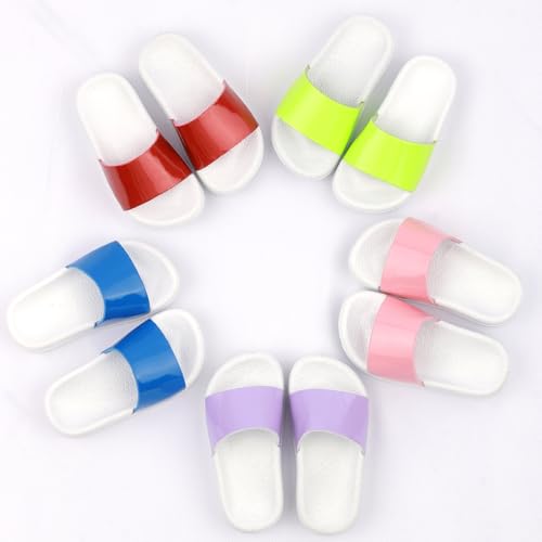 5 Paar Puppenpantoffeln, Puppenschuhe, Zubehör für 35,6 cm / 14,5 cm / 45,7 cm große amerikanische Puppen, 5 Farben, Puppenzubehör für Jungen und Mädchen 5 Paar Puppenpantoffeln, Puppenschuhe, Zubehör für 35,6 cm / 14,5 cm / 45,7 cm große amerikanische Puppen, 5 Farben, Puppenzubehör für Jungen und Mädchen von QSKJJI