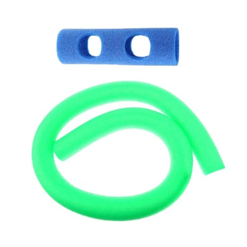 QSTDGVPW 59 Zoll Schaumstoffschlauch für Schwimmbecken, Schwimmende Nudel für Wasseraktivitäten, Grün 2 Löcher QSTDGVPW 59 Zoll Schaumstoffschlauch für Schwimmbecken, Schwimmende Nudel für Wasseraktivitäten, Grün 2 Löcher von QSTDGVPW