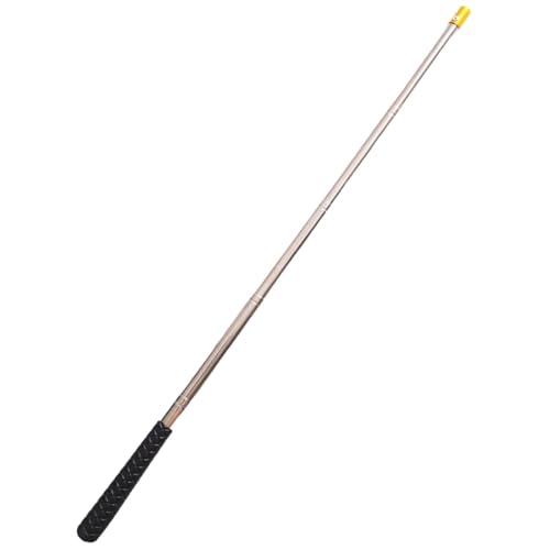QSTDGVPW Fischernetzstange, Kescherstange, Verstellbare Länge, 9,8" 26,77", Außengewinde, 8 Mm, Gummigriff, Ersatzteil von QSTDGVPW