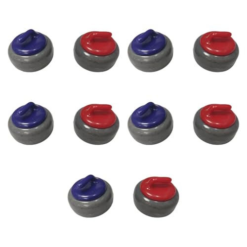 QSTDGVPW Mini Shuffleboard Ersatzpucks, Rollenset für Tischgeräte, Shuffleboard Curling Zubehör, 10 Stück 2.5 X 1.56 QSTDGVPW Mini Shuffleboard Ersatzpucks, Rollenset für Tischgeräte, Shuffleboard Curling Zubehör, 10 Stück 2.5 X 1.56 von QSTDGVPW