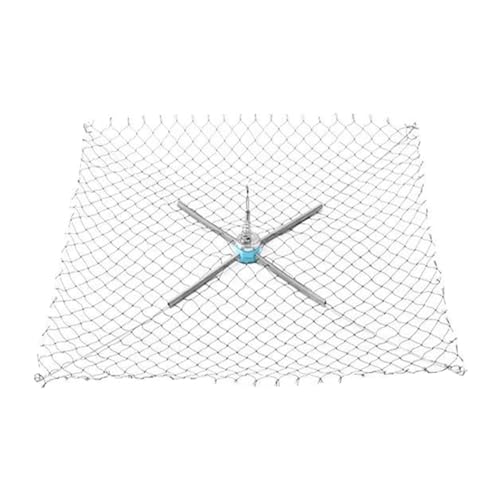 QSTDGVPW Netz, Werkzeug, Tragbar, Faltbar, Robuster Stahlkorb, Garnelen Und Flussfischkäfig, Kleine Masche, Ausgeklappt 60 cm QSTDGVPW Netz, Werkzeug, Tragbar, Faltbar, Robuster Stahlkorb, Garnelen Und Flussfischkäfig, Kleine Masche, Ausgeklappt 60 cm von QSTDGVPW