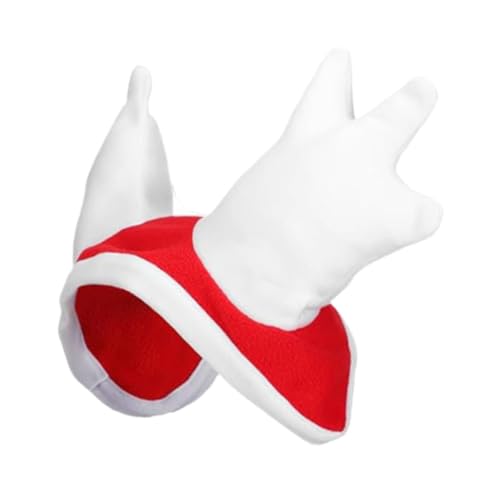 QSTDGVPW Pferde Weihnachtsmütze, Pferde Weihnachtsmann Mütze, Weihnachtskostüme, Zubehör, Dicker Pferde Partyhut, Weihnachts Pferdehut für Parade Zubehör, Länge 50cm QSTDGVPW Pferde Weihnachtsmütze, Pferde Weihnachtsmann Mütze, Weihnachtskostüme, Zubehör, Dicker Pferde Partyhut, Weihnachts Pferdehut für Parade Zubehör, Länge 50cm von QSTDGVPW