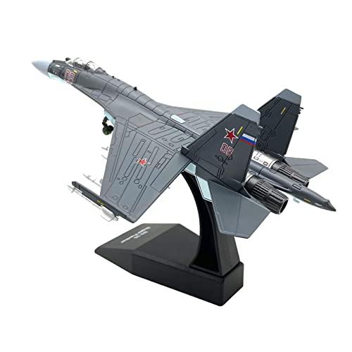 QSTDGVPW Russisches Flugzeugmodell SU 35, Sammlerstücke, Ornamente für Desktop Café Regal von QSTDGVPW