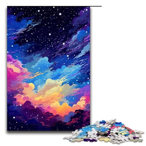 1000 Teile Der Himmel ist nachts umgeben Puzzlespiel für Erwachsene geeignet für Paare und Teenager ab 14 Jahren 1000 Teile 1000 Teile Der Himmel ist nachts umgeben Puzzlespiel für Erwachsene geeignet für Paare und Teenager ab 14 Jahren 1000 Teile von QSYFNBZL