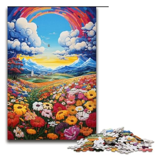 1000 Teile EIN Meer aus Blumen auf dem Bauernhof Puzzlespiel für Erwachsene geeignet für Paare und Teenager ab 14 Jahren 1000 Teile EIN Meer aus Blumen auf dem Bauernhof Puzzlespiel für Erwachsene geeignet für Paare und Teenager ab 14 Jahren von QSYFNBZL