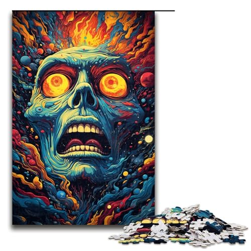 1000 Teile Fantasy Bunte Dämonenpuzzles für Erwachsene Unmögliches Puzzle zum Stressabbau für Teenager ab 14 Jahren 75x50cm 1000 Teile Fantasy Bunte Dämonenpuzzles für Erwachsene Unmögliches Puzzle zum Stressabbau für Teenager ab 14 Jahren 75x50cm von QSYFNBZL