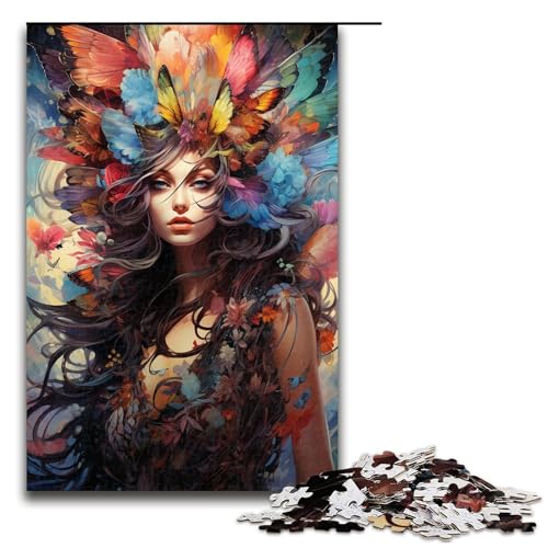 1000 Teile Gemälde Farbige Frau Puzzle für Erwachsene Unmögliches Puzzle Stressabbau für und Teenager ab 14 Jahren 75x50cm 1000 Teile Gemälde Farbige Frau Puzzle für Erwachsene Unmögliches Puzzle Stressabbau für und Teenager ab 14 Jahren 75x50cm von QSYFNBZL