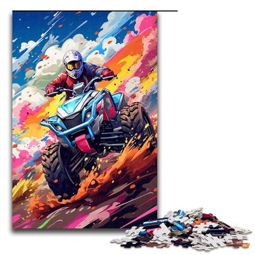 1000 Teile Go Kart Puzzle für Erwachsene Spaß für die ganze Familie Familienspiel Stressabbau schwierige Herausforderung 75 x 50 cm 1000 Teile Go Kart Puzzle für Erwachsene Spaß für die ganze Familie Familienspiel Stressabbau schwierige Herausforderung 75 x 50 cm von QSYFNBZL