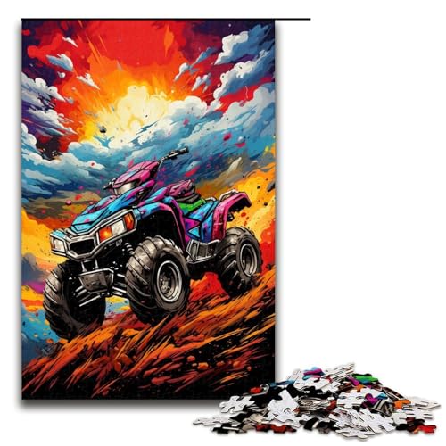 1000 Teile Go Kart Puzzle für Erwachsene Spaß für die ganze Familie Familienspiel Stressabbau schwierige Herausforderung 75 x 50 cm 1000 Teile Go Kart Puzzle für Erwachsene Spaß für die ganze Familie Familienspiel Stressabbau schwierige Herausforderung 75 x 50 cm von QSYFNBZL