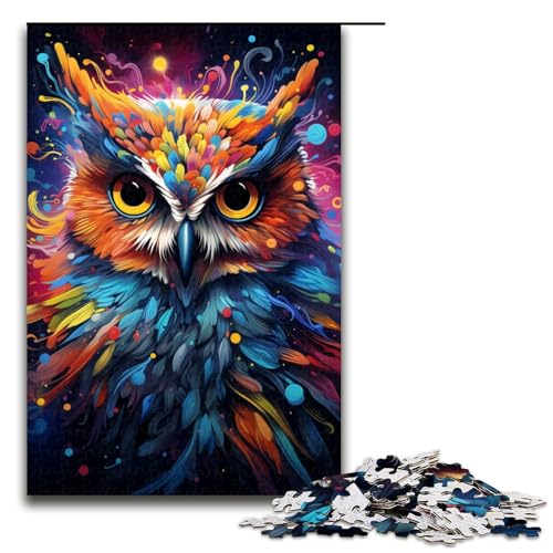 1000 Teile Malen Bunte Planeten Eulen Puzzles für Erwachsene Unmögliches Puzzle Stressabbau für und Teenager ab 14 Jahren 75 x 50 cm 1000 Teile Malen Bunte Planeten Eulen Puzzles für Erwachsene Unmögliches Puzzle Stressabbau für und Teenager ab 14 Jahren 75 x 50 cm von QSYFNBZL