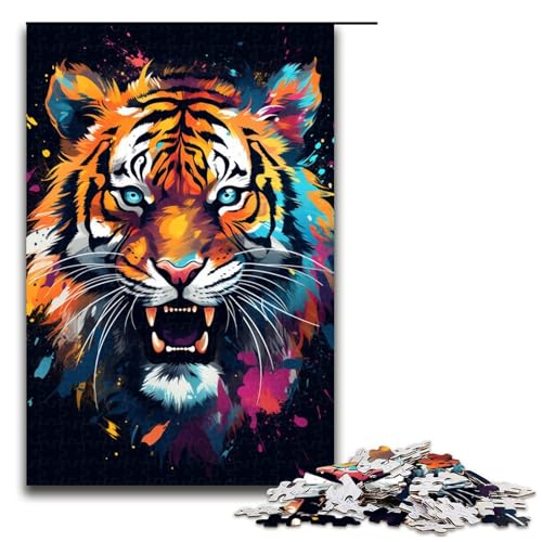 1000 Teile Malen Farbtiger Puzzlespiel für Erwachsene geeignet für Paare und Teenager ab 14 Jahren 75 x 50 cm 1000 Teile Malen Farbtiger Puzzlespiel für Erwachsene geeignet für Paare und Teenager ab 14 Jahren 75 x 50 cm von QSYFNBZL