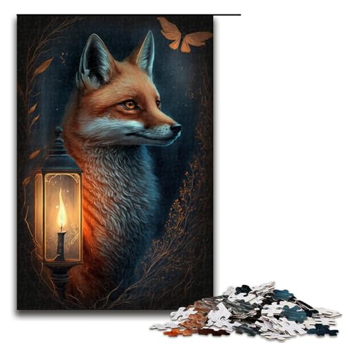 1000 Teile Niedliche Kunstfuchs Puzzles für Erwachsene Unmögliches Puzzle Stressabbau für und Teenager ab 14 Jahren 1000 Teile 1000 Teile Niedliche Kunstfuchs Puzzles für Erwachsene Unmögliches Puzzle Stressabbau für und Teenager ab 14 Jahren 1000 Teile von QSYFNBZL