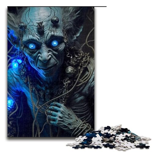 1000 Teile Puzzle Der gerissene Elf für Erwachsene Familienspaß Familienspiel Stressabbau schwierige Herausforderung 75 x 50 cm 1000 Teile Puzzle Der gerissene Elf für Erwachsene Familienspaß Familienspiel Stressabbau schwierige Herausforderung 75 x 50 cm von QSYFNBZL