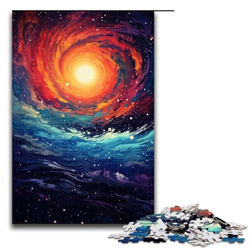 1000 Teile Puzzle Fantasy Night Puzzle für Erwachsene Holzpuzzle Lernspiel 75x50cm 1000 Teile Puzzle Fantasy Night Puzzle für Erwachsene Holzpuzzle Lernspiel 75x50cm von QSYFNBZL