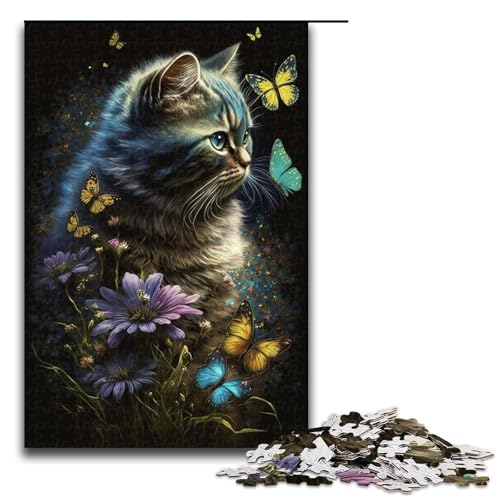 1000 Teile Puzzles Niedliche Kätzchen Puzzles für Erwachsene Holzpuzzle Lernspiel 1000 PCS 1000 Teile Puzzles Niedliche Kätzchen Puzzles für Erwachsene Holzpuzzle Lernspiel 1000 PCS von QSYFNBZL