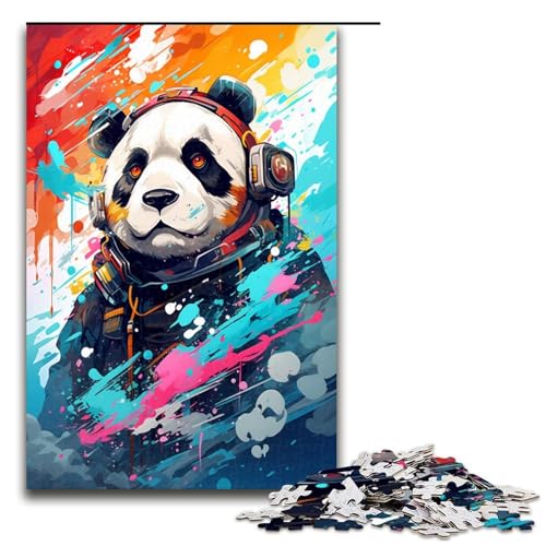 1000 Teile Roboter Panda von SplattersLots Dicke farbige Wolkenpuzzles für Erwachsene unmögliches Puzzle zum Stressabbau für Teenager ab 14 Jahren 75 x 50 cm 1000 Teile Roboter Panda von SplattersLots Dicke farbige Wolkenpuzzles für Erwachsene unmögliches Puzzle zum Stressabbau für Teenager ab 14 Jahren 75 x 50 cm von QSYFNBZL