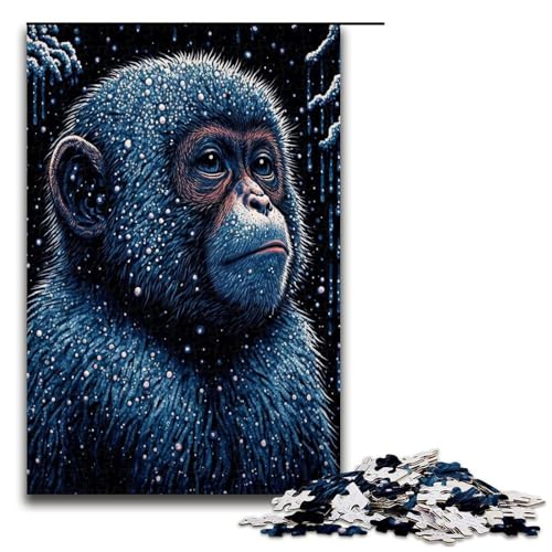 1000 Teile süßes Affen Puzzlespiel für Erwachsene geeignet für Paare und Teenager ab 14 Jahren 1000 Teile 1000 Teile süßes Affen Puzzlespiel für Erwachsene geeignet für Paare und Teenager ab 14 Jahren 1000 Teile von QSYFNBZL