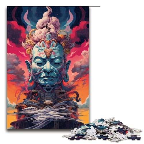 1000 teiliger Roboter Buddha von SplattersLots Dicke Bunte Puzzles Geschenke Puzzle für Erwachsene Weihnachtswunschliste mit Weihnachtsmann für Teenager ab 14 Jahren 75 x 50 cm 1000 teiliger Roboter Buddha von SplattersLots Dicke Bunte Puzzles Geschenke Puzzle für Erwachsene Weihnachtswunschliste mit Weihnachtsmann für Teenager ab 14 Jahren 75 x 50 cm von QSYFNBZL