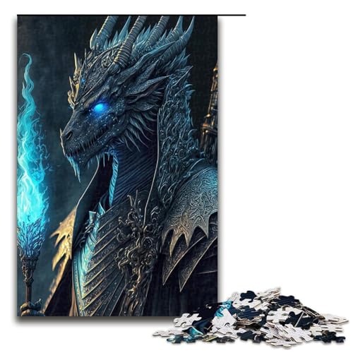 1000 teiliges Drachenpuzzle Geschenke Puzzle für Erwachsene Weihnachtswunschliste mit Weihnachtsmann für Teenager ab 14 Jahren 1000 Teile 1000 teiliges Drachenpuzzle Geschenke Puzzle für Erwachsene Weihnachtswunschliste mit Weihnachtsmann für Teenager ab 14 Jahren 1000 Teile von QSYFNBZL
