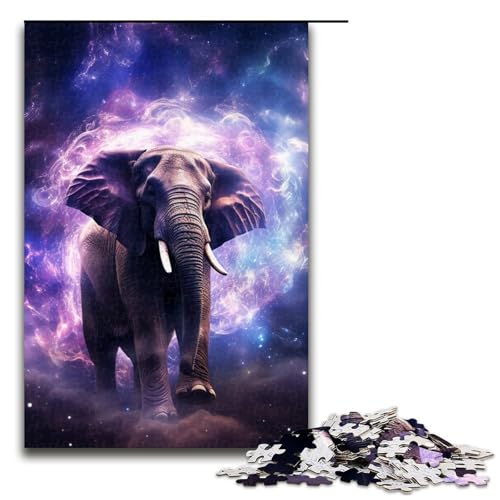 1000 teiliges Fantasy Elefanten Puzzle für Erwachsene unmögliches Puzzle zum Stressabbau für Teenager ab 14 Jahren 1000 Teile 1000 teiliges Fantasy Elefanten Puzzle für Erwachsene unmögliches Puzzle zum Stressabbau für Teenager ab 14 Jahren 1000 Teile von QSYFNBZL