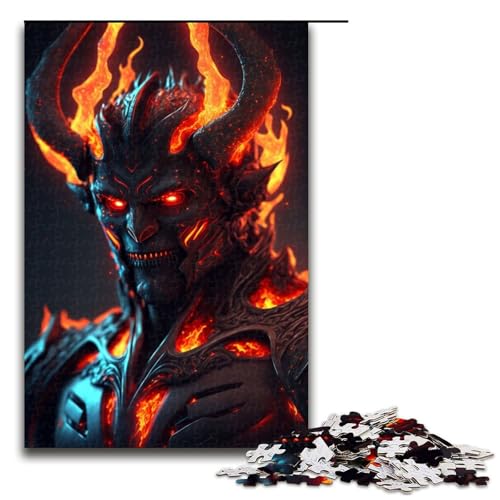 1000 teiliges Feuerdämonen Puzzlespiel für Erwachsene geeignet für Paare und Teenager ab 14 Jahren 75 x 50 cm 1000 teiliges Feuerdämonen Puzzlespiel für Erwachsene geeignet für Paare und Teenager ab 14 Jahren 75 x 50 cm von QSYFNBZL