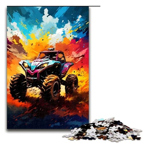 1000 teiliges Go Kart Puzzle für Erwachsene unmögliches Puzzle zum Stressabbau für Teenager ab 14 Jahren 75 x 50 cm 1000 teiliges Go Kart Puzzle für Erwachsene unmögliches Puzzle zum Stressabbau für Teenager ab 14 Jahren 75 x 50 cm von QSYFNBZL