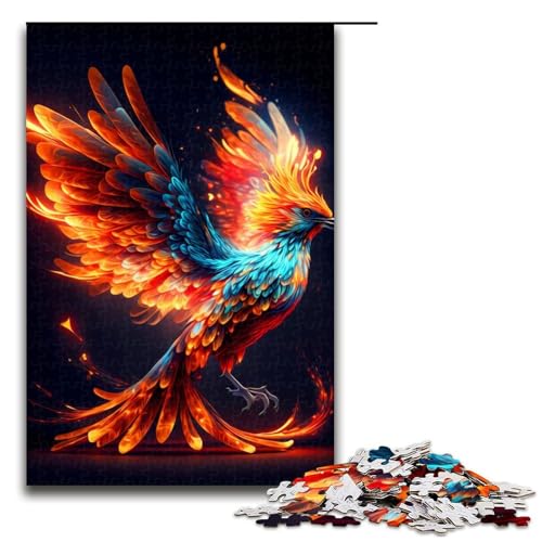 1000 teiliges Phoenix Puzzlespiel für Erwachsene geeignet für Paare und Teenager ab 14 Jahren 75 x 50 cm 1000 teiliges Phoenix Puzzlespiel für Erwachsene geeignet für Paare und Teenager ab 14 Jahren 75 x 50 cm von QSYFNBZL