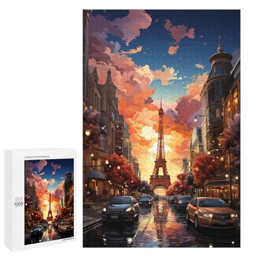 1000 teiliges Puzzle „Bunte Psychedelia auf dem Las Vegas Strip“ für Erwachsene Holzpuzzle Familienspiele 75 x 50 cm 1000 teiliges Puzzle „Bunte Psychedelia auf dem Las Vegas Strip“ für Erwachsene Holzpuzzle Familienspiele 75 x 50 cm von QSYFNBZL