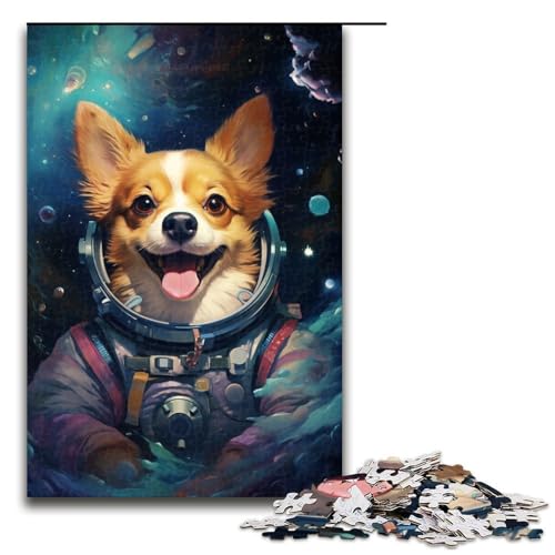 1000 teiliges Puzzle „Hund im Weltraum“ Puzzle für Erwachsene Holzpuzzle Lernspiel 75 x 50 cm 1000 teiliges Puzzle „Hund im Weltraum“ Puzzle für Erwachsene Holzpuzzle Lernspiel 75 x 50 cm von QSYFNBZL
