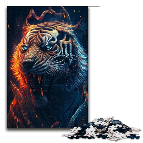 1000 teiliges Puzzle Ägyptische Tiger für Erwachsene Holzpuzzle tolle Geschenke zu Weihnachten 1000 Teile 1000 teiliges Puzzle Ägyptische Tiger für Erwachsene Holzpuzzle tolle Geschenke zu Weihnachten 1000 Teile von QSYFNBZL