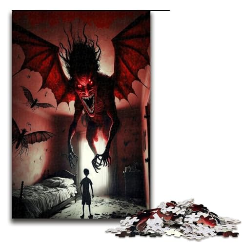 1000 teiliges Puzzle Albträume aus Holz Lernspiele Heimdekoration 75 x 50 cm 1000 teiliges Puzzle Albträume aus Holz Lernspiele Heimdekoration 75 x 50 cm von QSYFNBZL