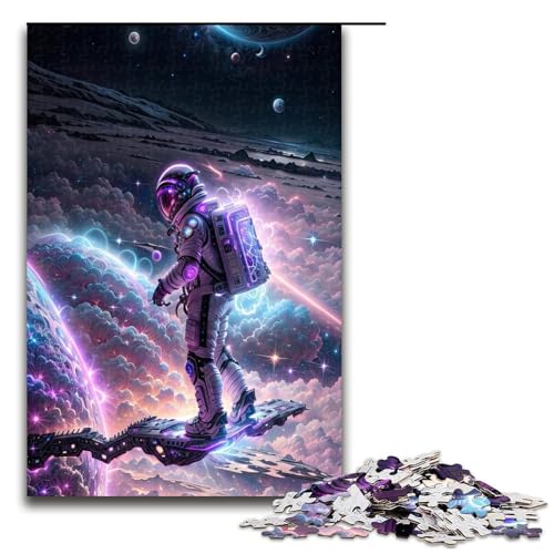 1000 teiliges Puzzle Astronaut für Erwachsene Holzpuzzle Familienspiele 75 x 50 cm 1000 teiliges Puzzle Astronaut für Erwachsene Holzpuzzle Familienspiele 75 x 50 cm von QSYFNBZL