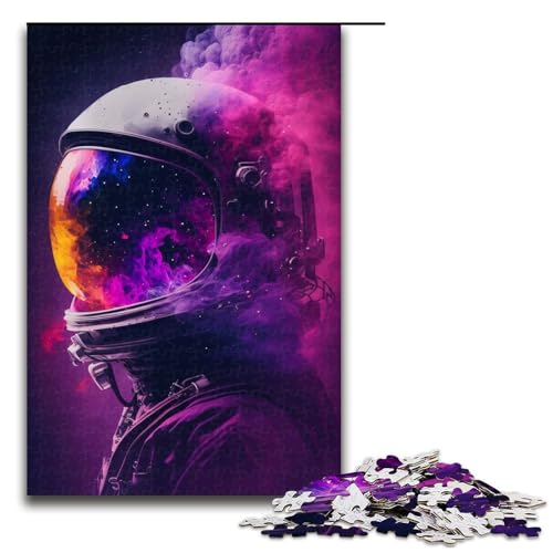 1000 teiliges Puzzle Astronaut im Weltraum Holzpuzzle Lernspiele Heimdekoration 75 x 50 cm 1000 teiliges Puzzle Astronaut im Weltraum Holzpuzzle Lernspiele Heimdekoration 75 x 50 cm von QSYFNBZL