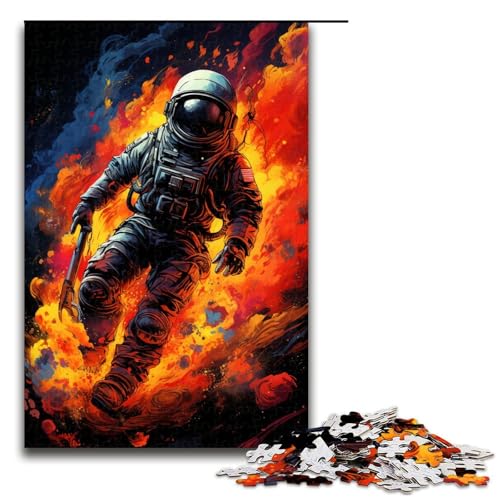 1000 teiliges Puzzle Astronauten Puzzle Holzpuzzle Lernspiele Heimdekoration 75 x 50 cm 1000 teiliges Puzzle Astronauten Puzzle Holzpuzzle Lernspiele Heimdekoration 75 x 50 cm von QSYFNBZL