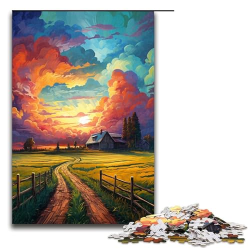 1000 teiliges Puzzle Bauernhöfe sind von Spritzern umgeben Viele Bunte Puzzles für Erwachsene Holzpuzzle Lernspiel 75 x 50 cm 1000 teiliges Puzzle Bauernhöfe sind von Spritzern umgeben Viele Bunte Puzzles für Erwachsene Holzpuzzle Lernspiel 75 x 50 cm von QSYFNBZL