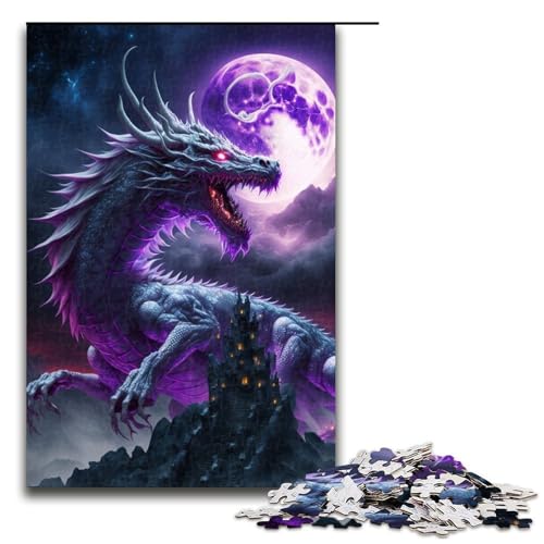 1000 teiliges Puzzle Brave Dragon aus Holz Lernspiele Heimdekoration 75 x 50 cm 1000 teiliges Puzzle Brave Dragon aus Holz Lernspiele Heimdekoration 75 x 50 cm von QSYFNBZL