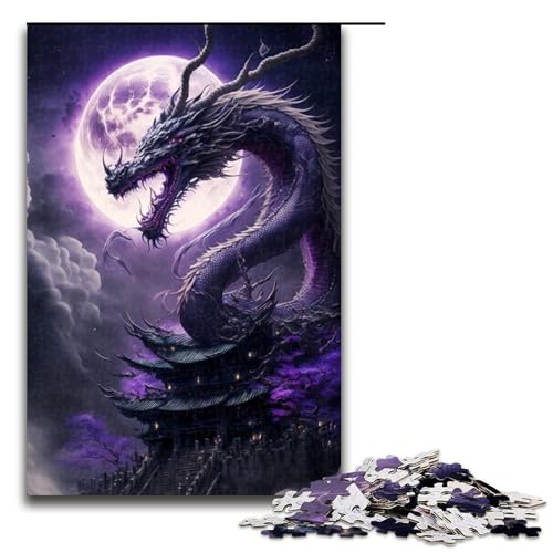 1000 teiliges Puzzle Brave Dragon für Erwachsene Holzpuzzle Lernspiel 75 x 50 cm 1000 teiliges Puzzle Brave Dragon für Erwachsene Holzpuzzle Lernspiel 75 x 50 cm von QSYFNBZL