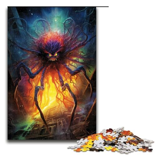 1000 teiliges Puzzle Bunte Spinnen Puzzles Holzpuzzles Lernspiele Heimdekoration 75 x 50 cm 1000 teiliges Puzzle Bunte Spinnen Puzzles Holzpuzzles Lernspiele Heimdekoration 75 x 50 cm von QSYFNBZL