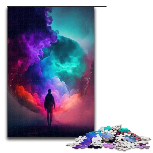 1000 teiliges Puzzle Bunte Träume für Erwachsene Holzpuzzle Familienspiele 75 x 50 cm 1000 teiliges Puzzle Bunte Träume für Erwachsene Holzpuzzle Familienspiele 75 x 50 cm von QSYFNBZL