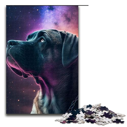 1000 teiliges Puzzle Cane Corso Universum Holzpuzzle Lernspiele Heimdekoration 75 x 50 cm 1000 teiliges Puzzle Cane Corso Universum Holzpuzzle Lernspiele Heimdekoration 75 x 50 cm von QSYFNBZL