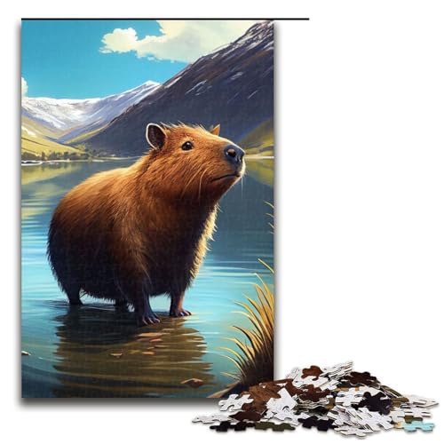 1000 teiliges Puzzle Capybara Tier für Erwachsene Holzpuzzle Familienspiele 75 x 50 cm 1000 teiliges Puzzle Capybara Tier für Erwachsene Holzpuzzle Familienspiele 75 x 50 cm von QSYFNBZL