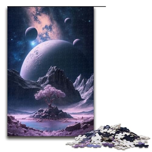 1000 teiliges Puzzle Celestial Grove für Erwachsene Holz Familienspiel 75 x 50 cm 1000 teiliges Puzzle Celestial Grove für Erwachsene Holz Familienspiel 75 x 50 cm von QSYFNBZL