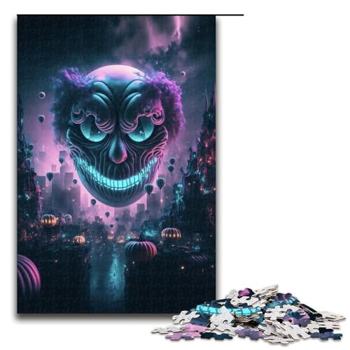 1000 teiliges Puzzle Clown Ballon Puzzle für Erwachsene Holzpuzzle tolle Geschenke für Weihnachten 75 x 50 cm 1000 teiliges Puzzle Clown Ballon Puzzle für Erwachsene Holzpuzzle tolle Geschenke für Weihnachten 75 x 50 cm von QSYFNBZL