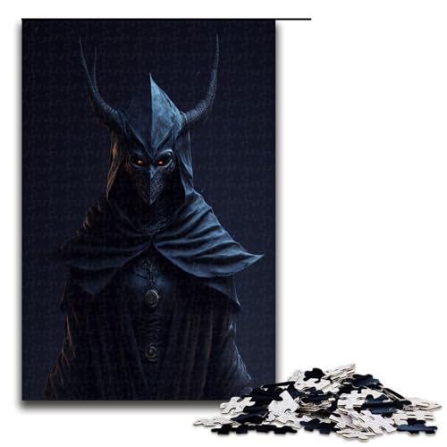 1000 teiliges Puzzle Dark Warrior für Erwachsene Holzpuzzle Familienspiele 75 x 50 cm 1000 teiliges Puzzle Dark Warrior für Erwachsene Holzpuzzle Familienspiele 75 x 50 cm von QSYFNBZL