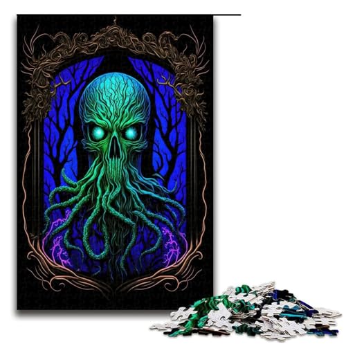 1000 teiliges Puzzle Das Monster für Erwachsene Holzpuzzle Familienspiele 75 x 50 cm 1000 teiliges Puzzle Das Monster für Erwachsene Holzpuzzle Familienspiele 75 x 50 cm von QSYFNBZL
